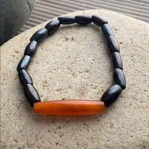 Men's Horn Bead Bracelet